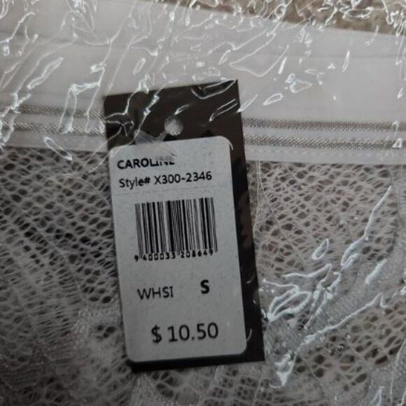 NWT Frederick's of Hollywood Caroline White Lace Panties Size Small - Picture 8 of 10